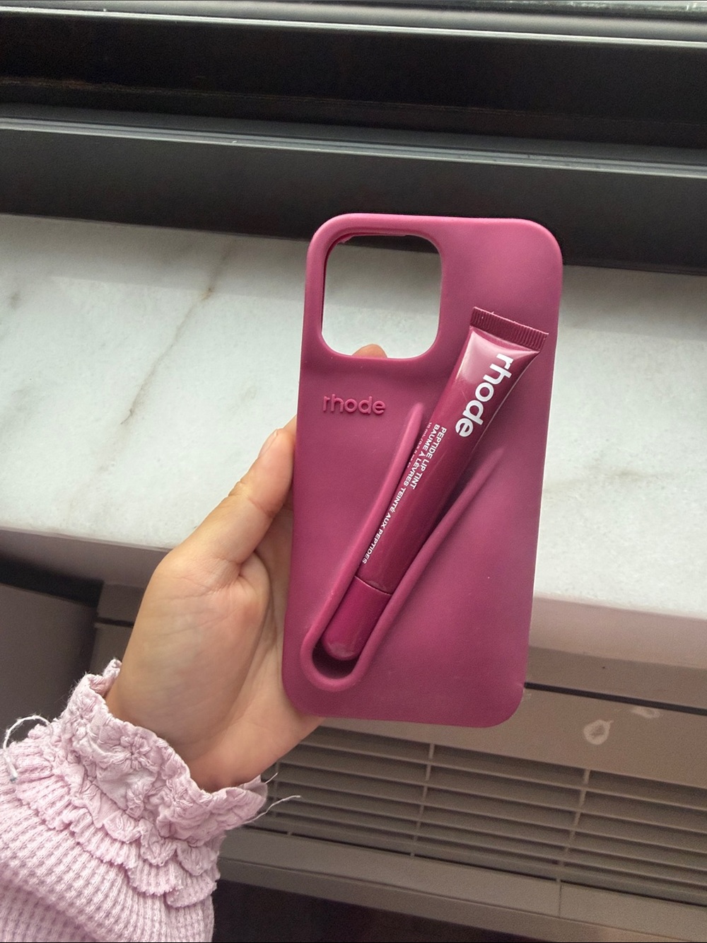 Rhode Magenta Lip Case